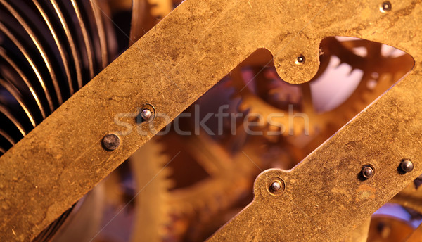 Clock mechanism Stock photo © janaka