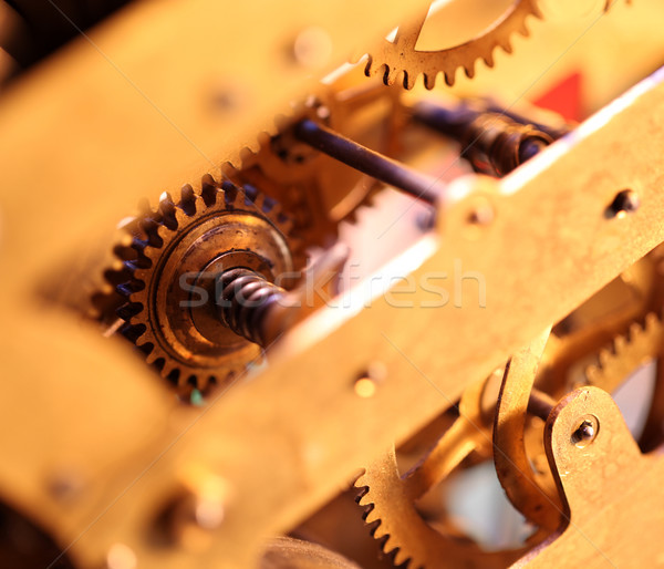 Clock mechanism Stock photo © janaka