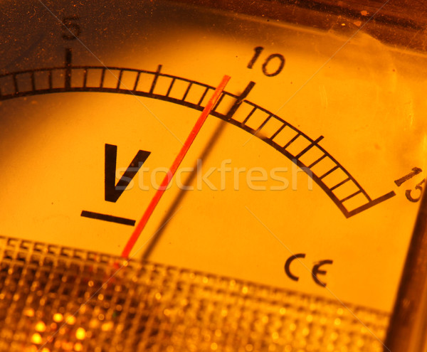 Stock photo: Electric meter