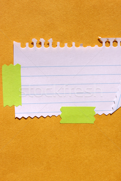 Note Paper Stock photo © janaka