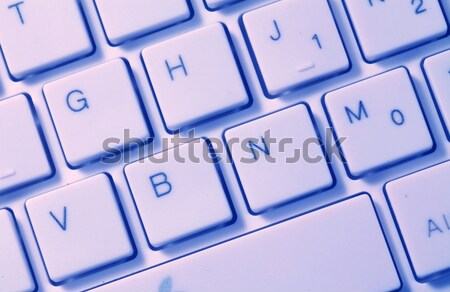 Clavier affaires bureau portable [[stock_photo]] © janaka