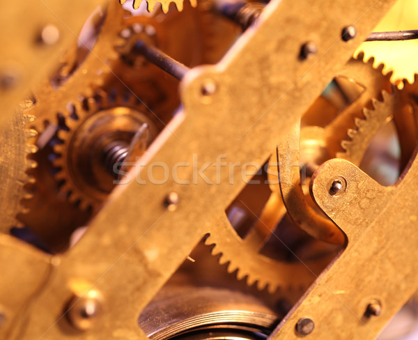 Clock mechanism Stock photo © janaka