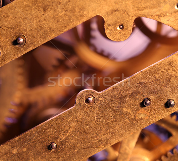 Clock mechanism Stock photo © janaka