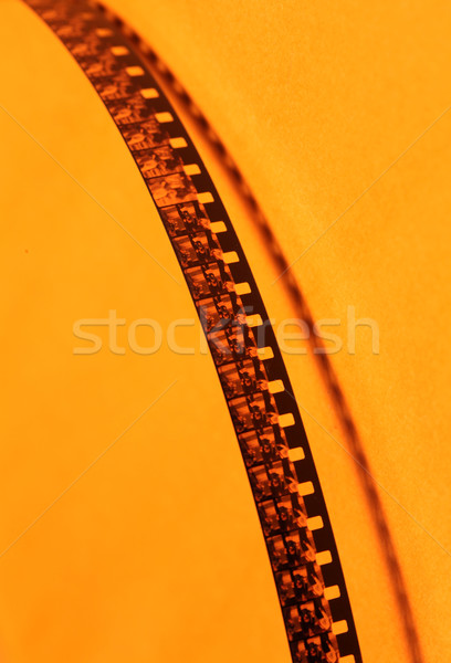 Film strip velho 8 milímetros arte indústria Foto stock © janaka