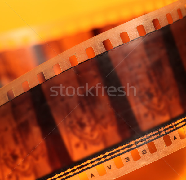 Alten Film 35mm Film Filmrolle Textur Stock foto © janaka