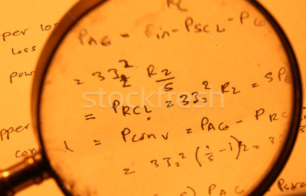 Matemático escolas professor sala de aula preto Foto stock © janaka