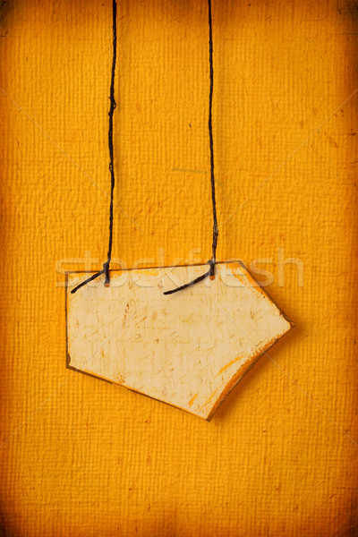 Paper tag Stock photo © janaka