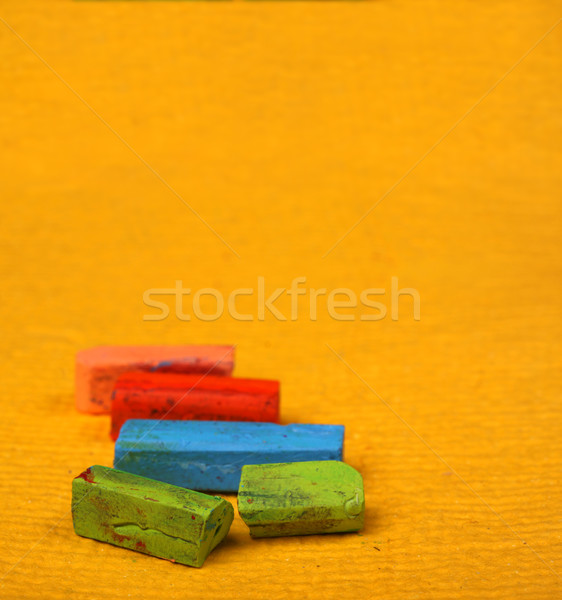 Oil pastels Stock photo © janaka