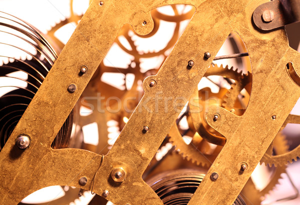 Clock mechanism Stock photo © janaka