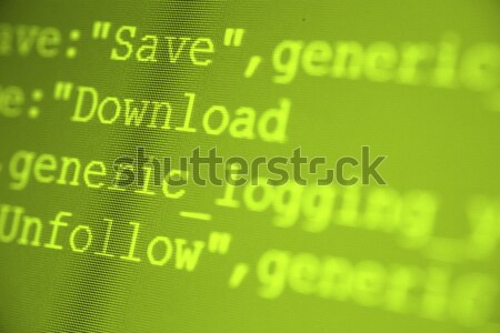 Html ordinateur résumé technologie éducation [[stock_photo]] © janaka