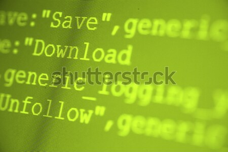 Html komputera streszczenie technologii edukacji Zdjęcia stock © janaka