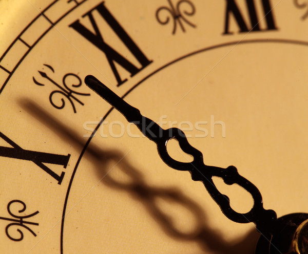 Old clock face Stock photo © janaka