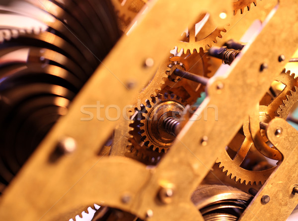 Clock mechanism Stock photo © janaka