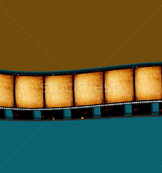 Eski film bağbozumu film şeritler Stok fotoğraf © janaka