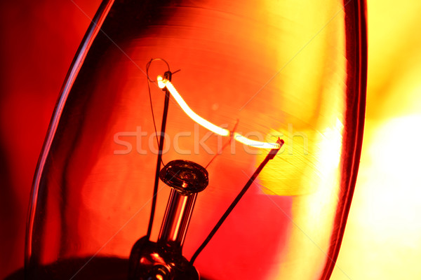 Tungsten bec incendiu abstract viteză Imagine de stoc © janaka