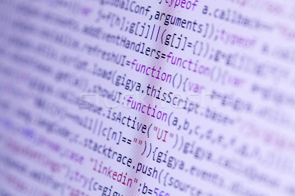 ストックフォト: Html · コンピュータ · 抽象的な · 技術 · 教育