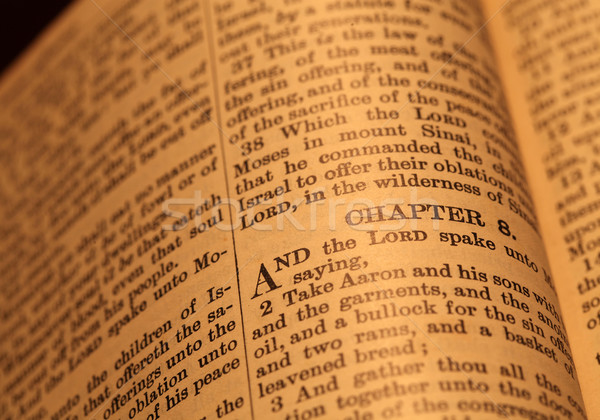 Szent Biblia közelkép húsvét könyv Jézus Stock fotó © janaka
