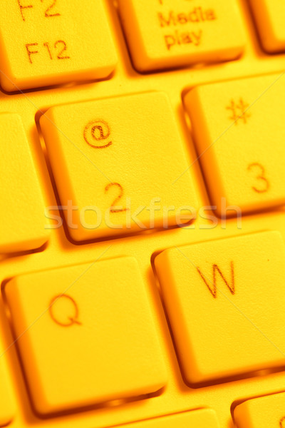 Clavier affaires bureau portable [[stock_photo]] © janaka