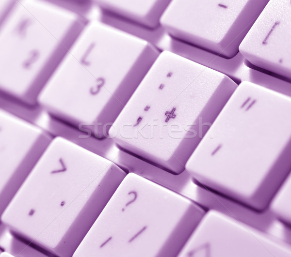 Clavier affaires bureau portable [[stock_photo]] © janaka