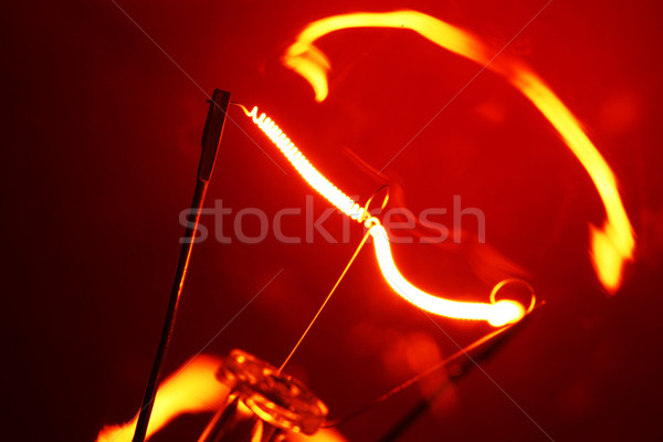Сток-фото: вольфрам · лампа · огня · аннотация · скорости