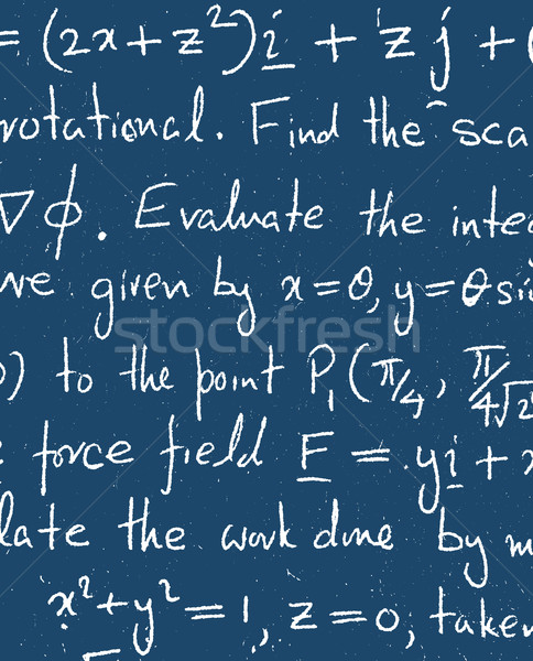 Mathematische Textur Hintergrund Bildung Zeichen Stock foto © janaka