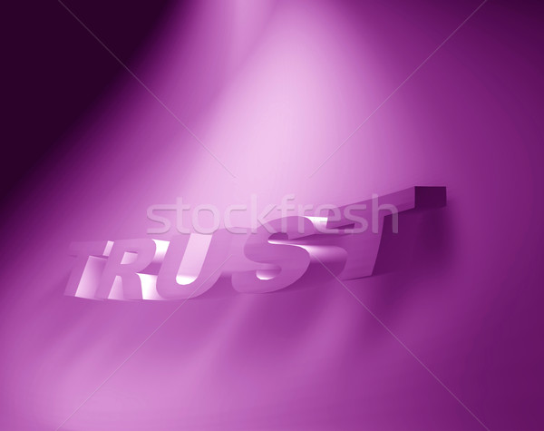 TRUST Stock photo © janaka