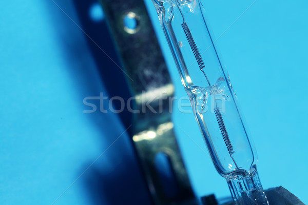 Halojen ampul bilim lamba enerji Stok fotoğraf © janaka