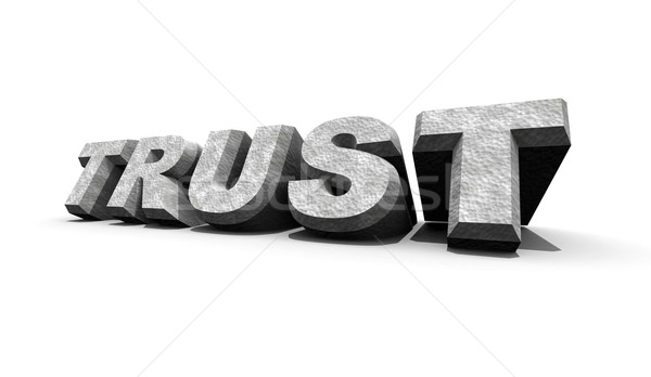 TRUST Stock photo © janaka