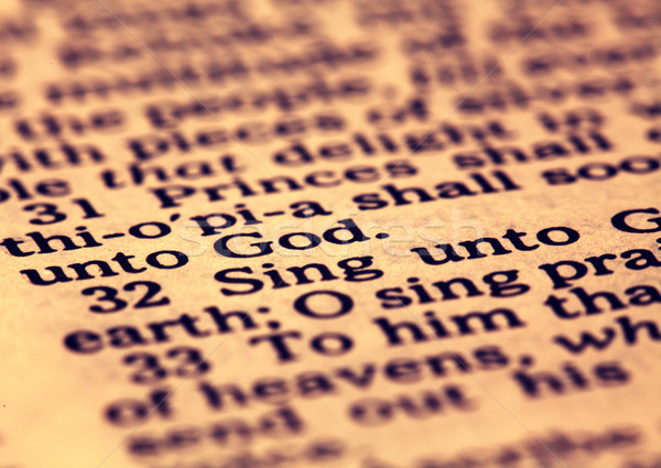 Old Holy Bible Stock photo © janaka
