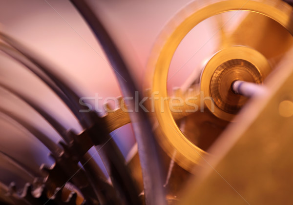 Clock mechanism Stock photo © janaka