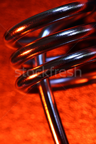 加熱 水 金属 業界 ストックフォト © janaka