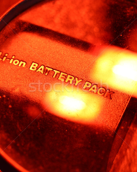 Batterie Packung Technologie Wissenschaft Energie Stock foto © janaka