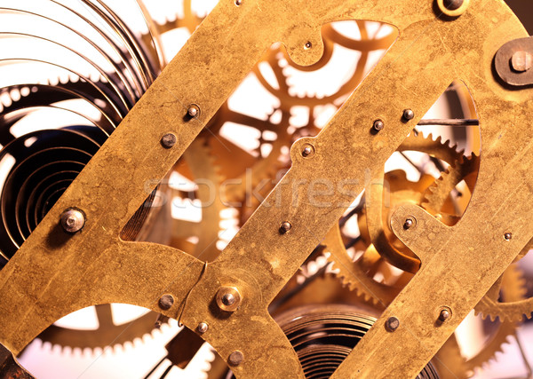 Clock mechanism Stock photo © janaka
