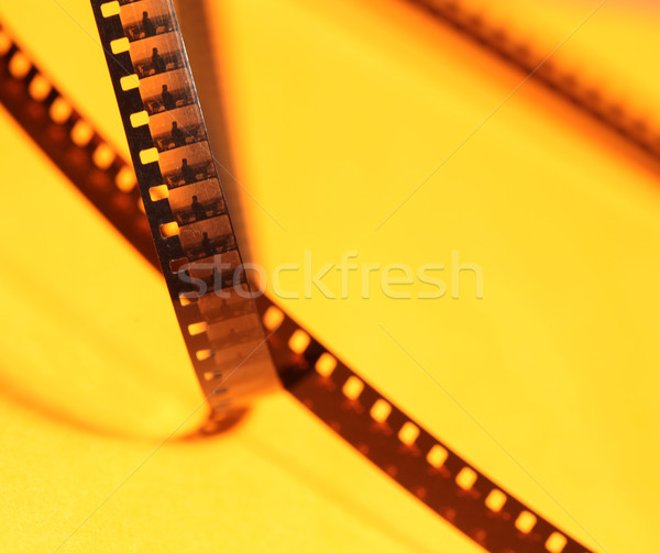 Taśmy filmowej starych 8mm sztuki przemysłu Zdjęcia stock © janaka