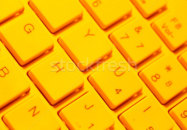 Clavier affaires bureau portable [[stock_photo]] © janaka