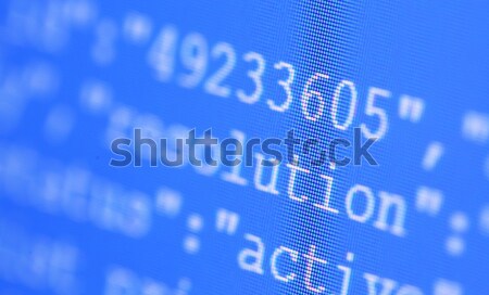 Html ordenador resumen tecnología educación Foto stock © janaka
