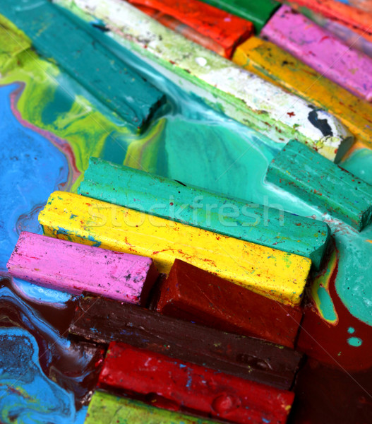 Oil pastels Stock photo © janaka
