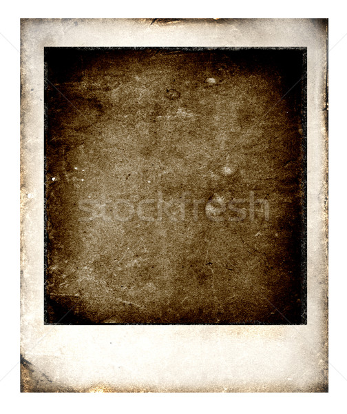 Stock foto: Polaroid · alten · Hintergrund · Rahmen · Retro