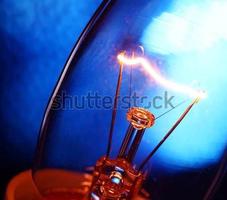 вольфрам лампа огня аннотация скорости Сток-фото © janaka