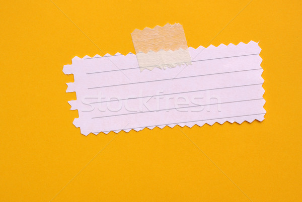 Note Paper Stock photo © janaka