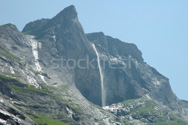 Cascada alto alpes Suiza agua Foto stock © janhetman