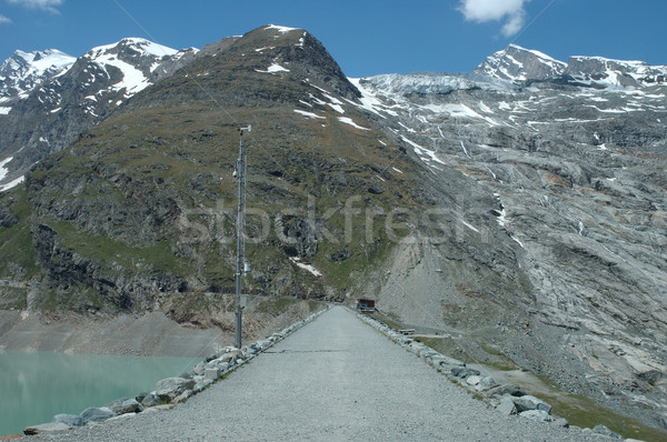 Alpes Suiza cielo nubes montanas lago Foto stock © janhetman