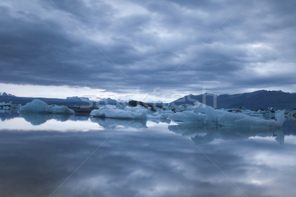 Glacier in Iceland Stock photo © JanPietruszka