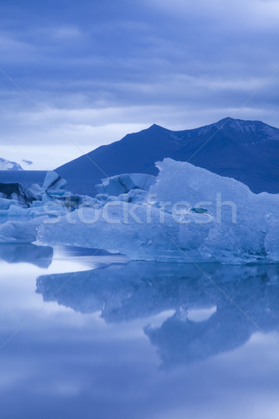 Glacier in Iceland Stock photo © JanPietruszka