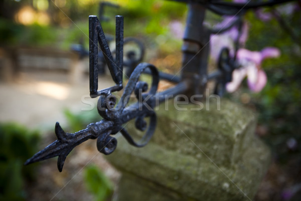 Colorful park scenery, summertime theme Stock photo © JanPietruszka