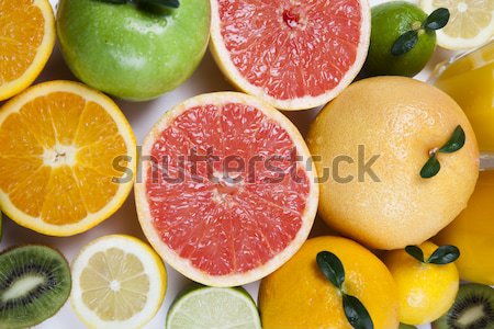 Vruchten heldere kleurrijk natuur vruchten gezondheid Stockfoto © JanPietruszka