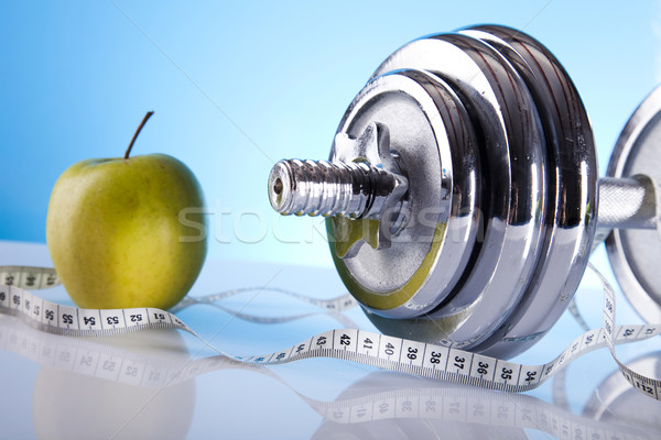 Fitness, dumbell   Stock photo © JanPietruszka