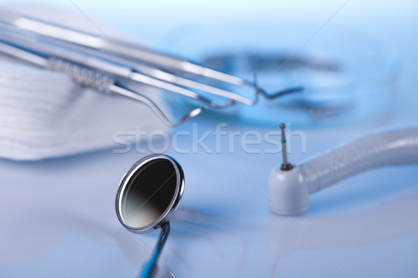 Dental tools and equipment Stock photo © JanPietruszka