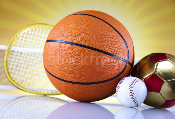 Deporte fútbol tenis béisbol Foto stock © JanPietruszka