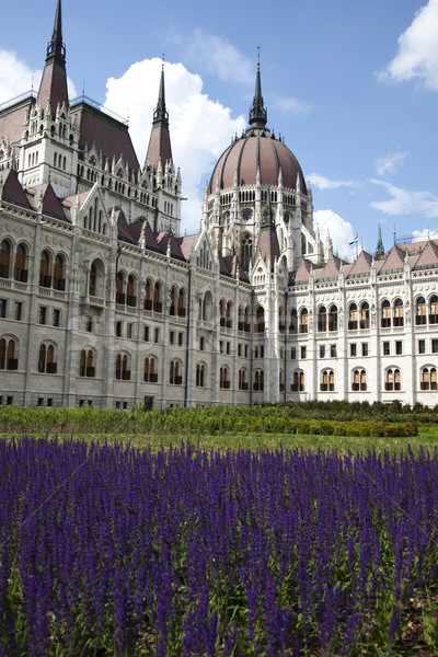 Budapest, view of parliament,Hungary Stock photo © JanPietruszka